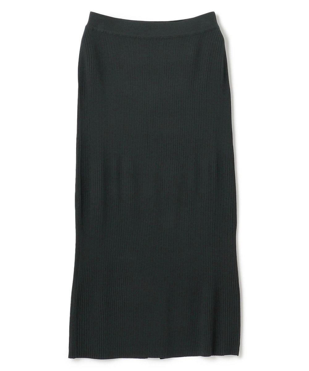 BEIGE， 【洗える】LAURA / Iラインリブスカート 