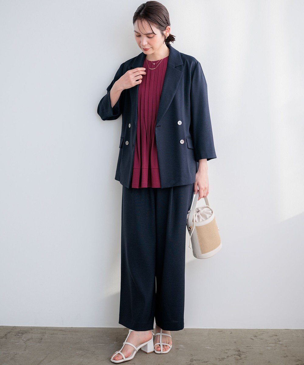 組曲 ライトリネンライク ジャケット 