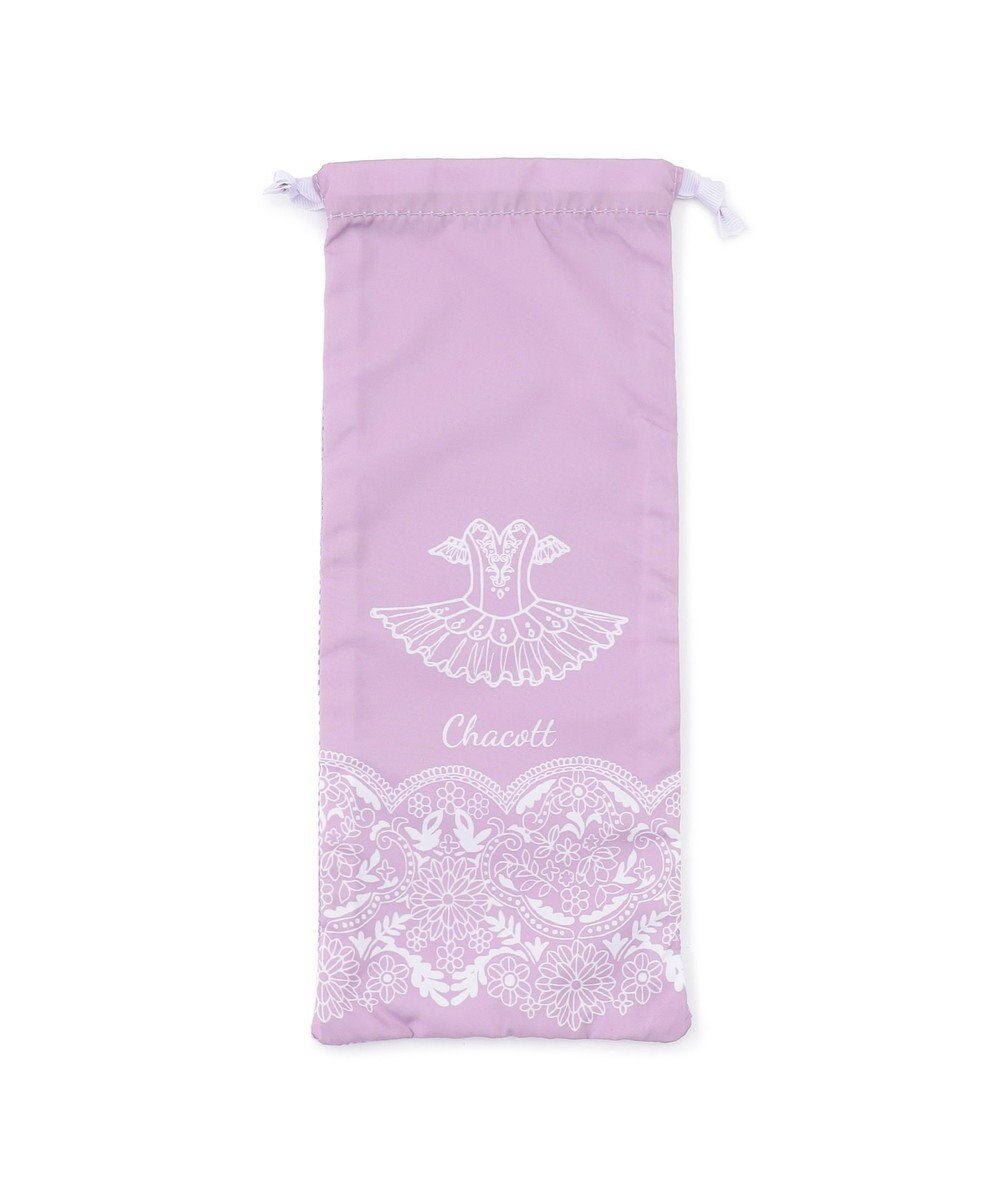 Chacott レース柄メッシュ巾着S 