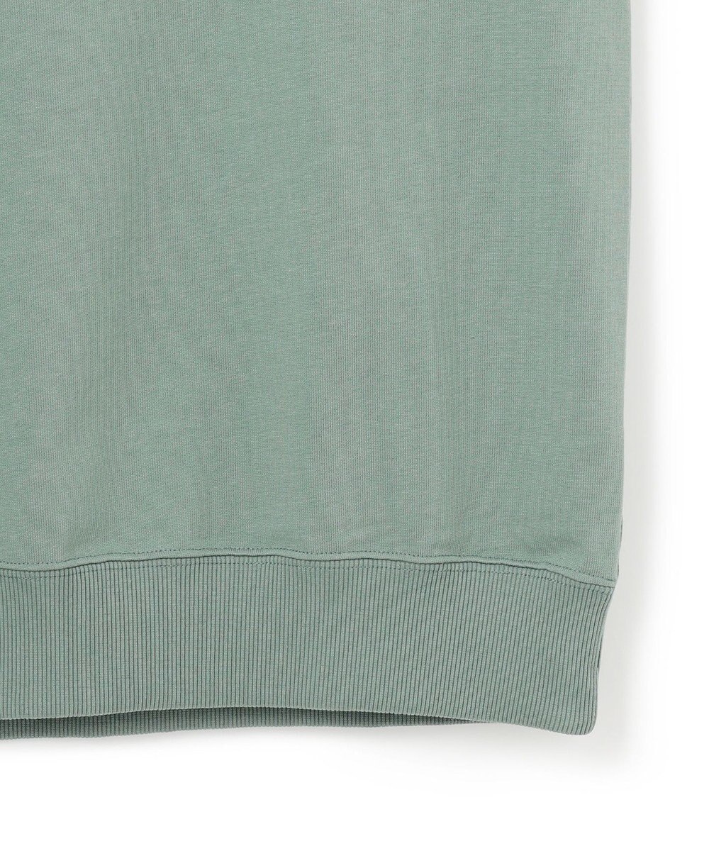 J.PRESS YORK STREET 【UNISEX】ブルドックプリントリブ Tシャツ 