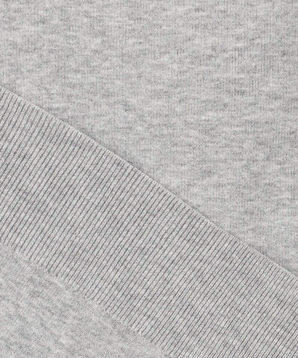 JOSEPH ABBOUD 【チクチクしない/洗える/3シーズン対応】ＳＮＯＷＹボーダー ニットブルゾン 