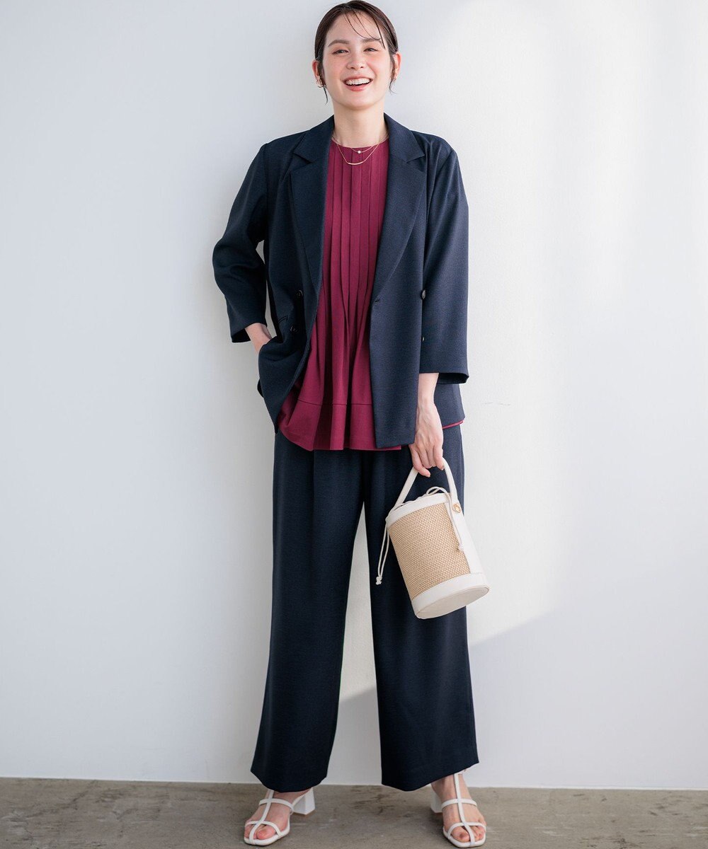 組曲 ライトリネンライク ジャケット 