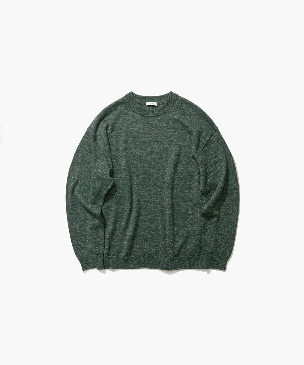 ATON BABY ALPACA LINEN | クルーネックセーター - UNISEX 