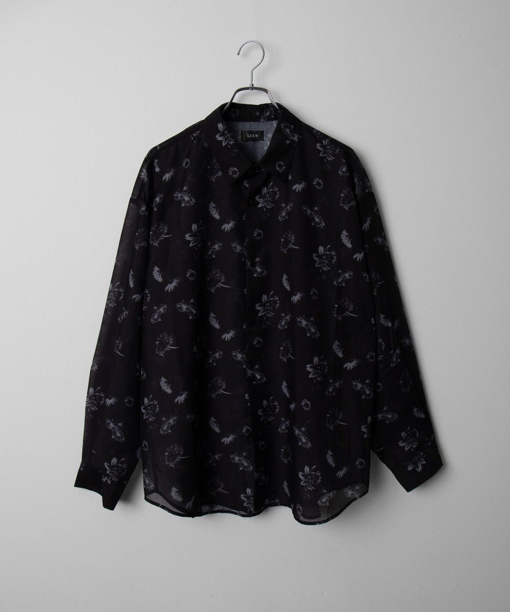 WEGO シアーパターンBIGシャツ（LS） 