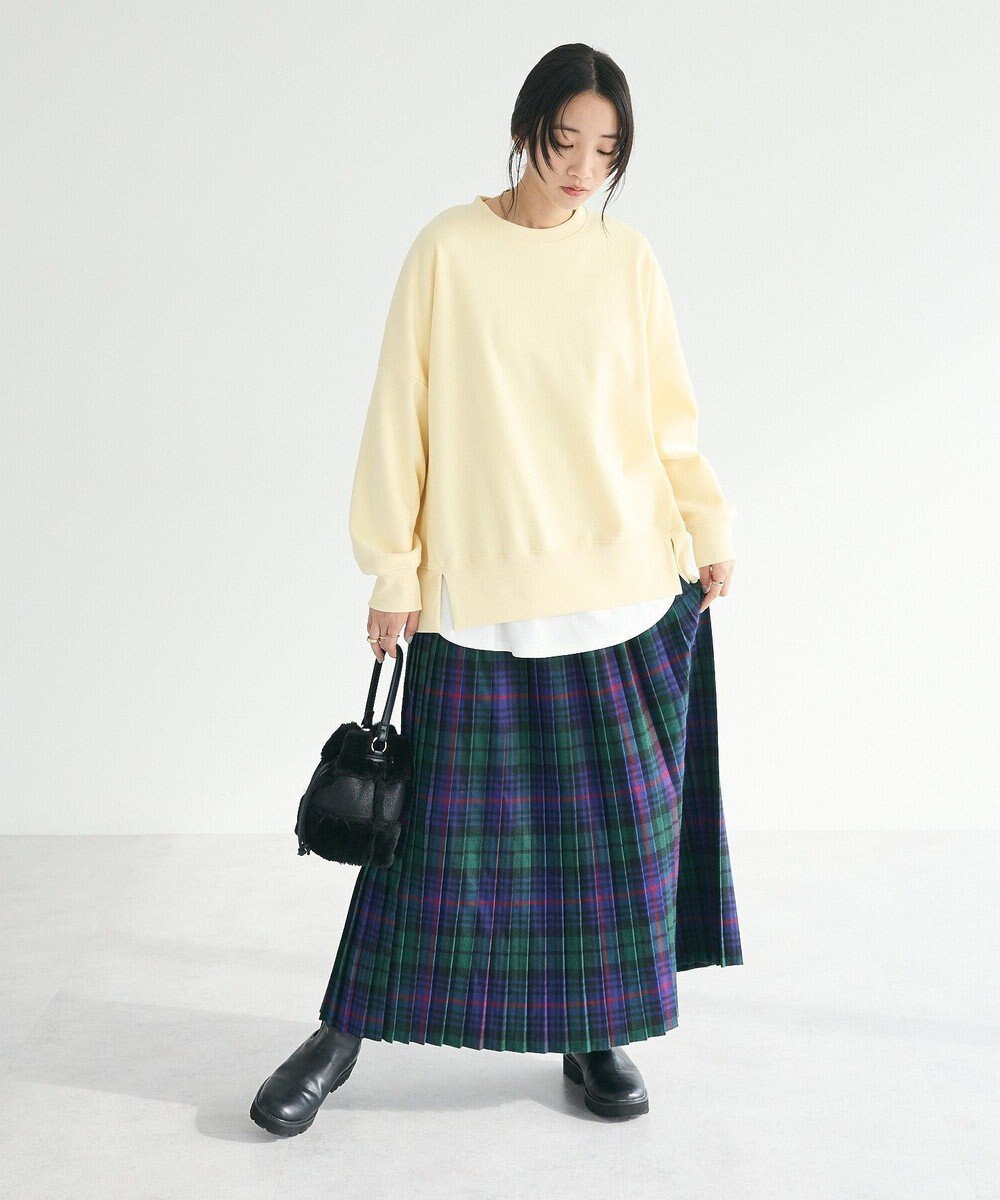 CRAFT STANDARD BOUTIQUE チェックプリーツスカート 