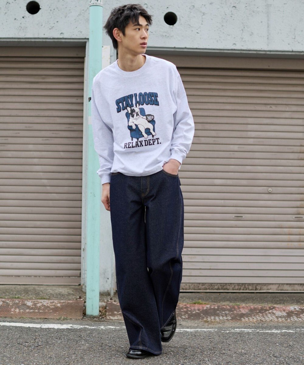 WEGO グラフィックBIG　T（長袖） 