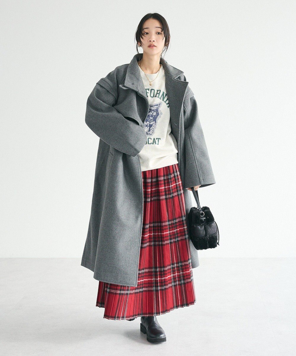 CRAFT STANDARD BOUTIQUE チェックプリーツスカート 