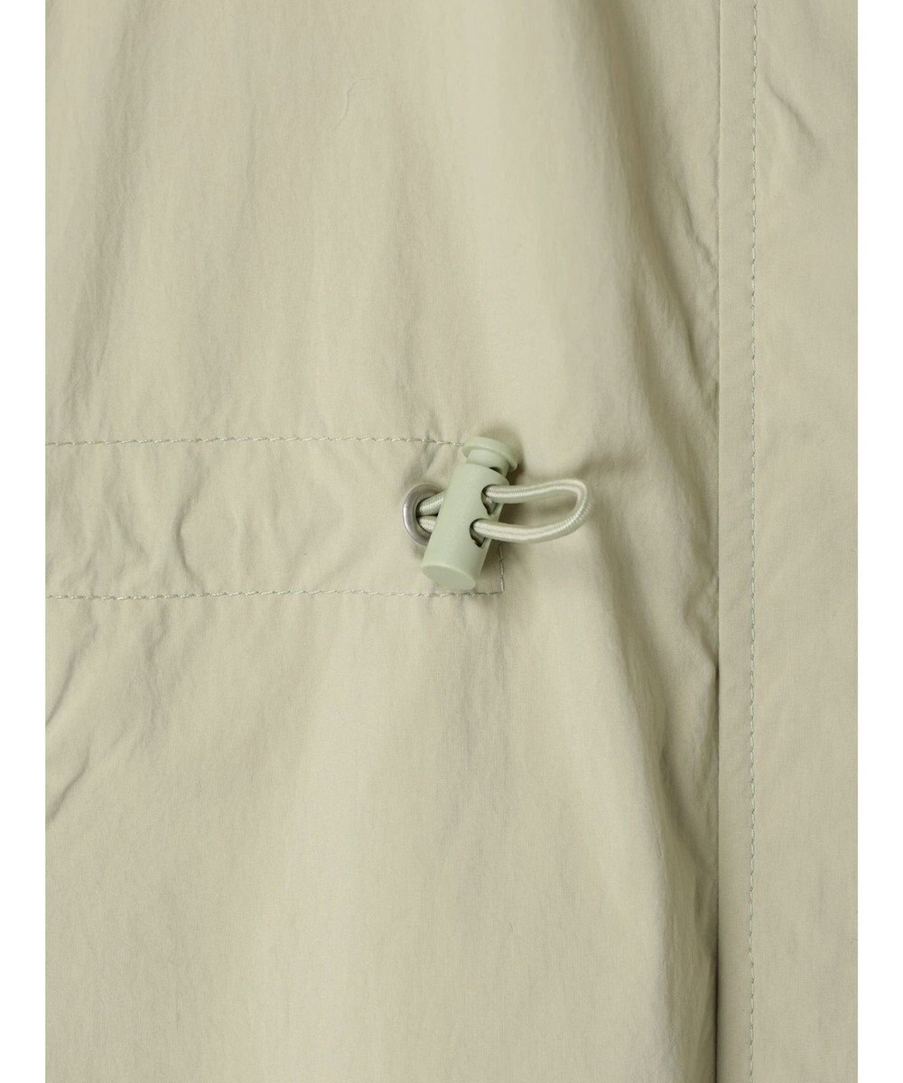 earth music&ecology テックフードロングコート 