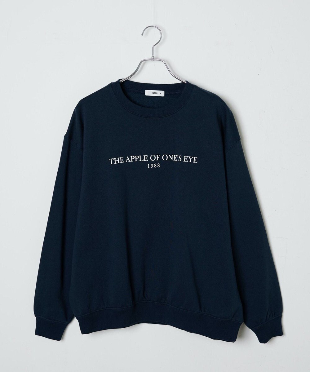 WEGO 【WEB限定】クルーネックプルオーバー 