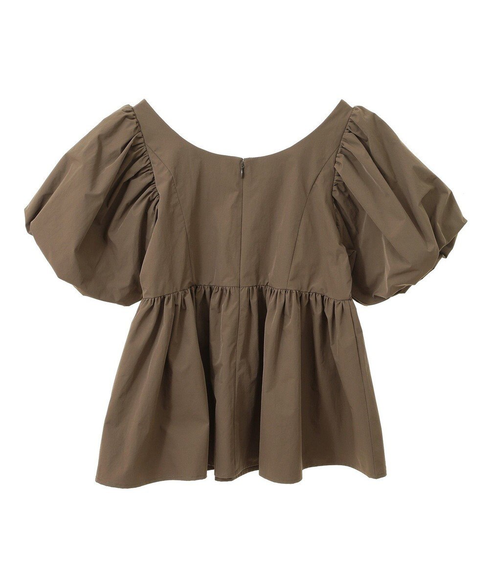 CRAFT STANDARD BOUTIQUE パフスリーブペプラムブラウス 
