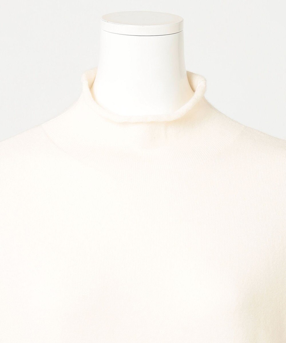 23区 【R(アール)】ウールカシミヤ ロールネックニット 