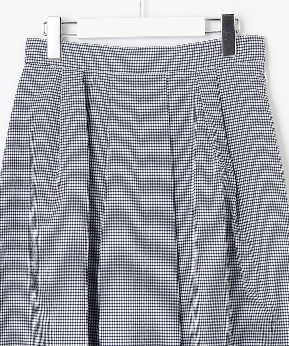 J.PRESS LADIES 【洗える】アセVis ギンガム スカート 