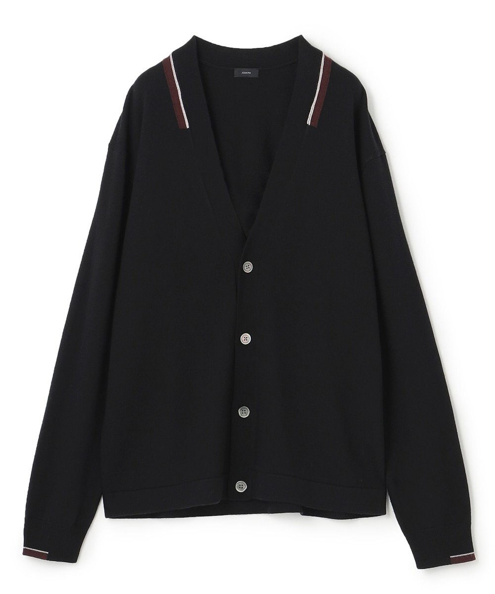 JOSEPH HOMME ウォッシャブルウール　Vネックカーディガン 