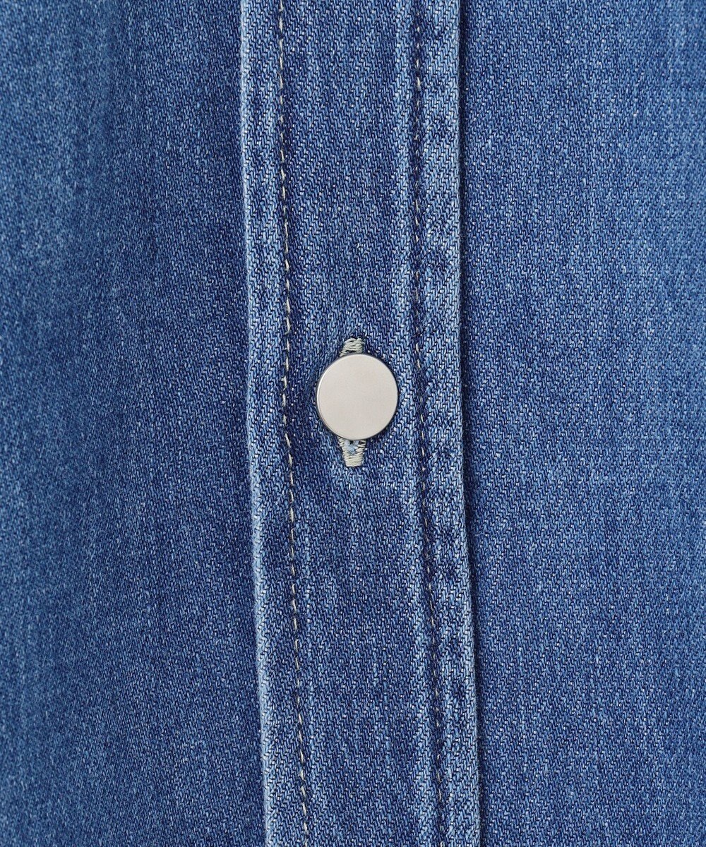 ICB 【WEB限定・洗える】コットンソフトデニム ジャケット 