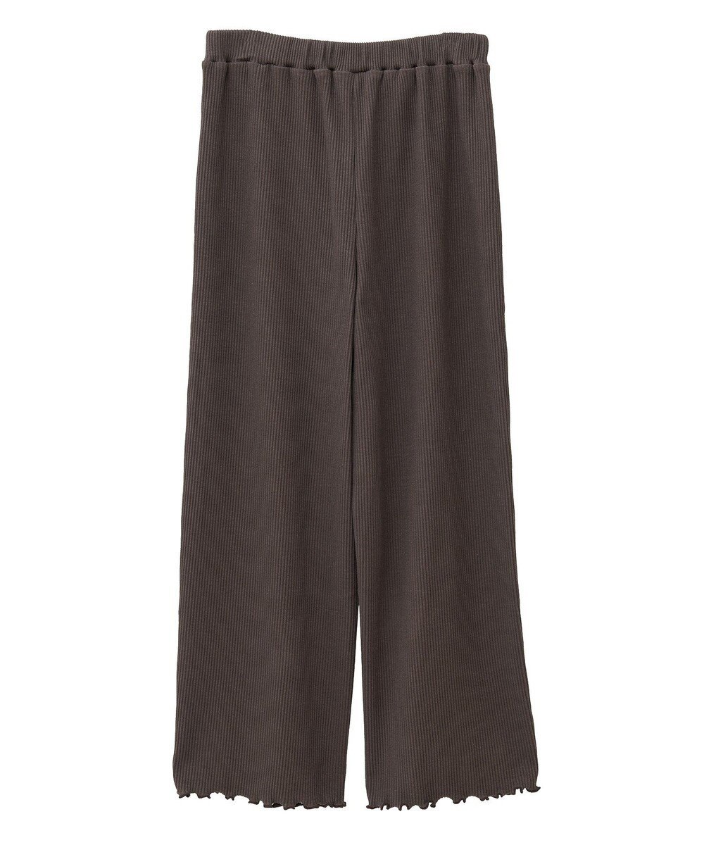 Green Parks ｍｉｆｆｙ／ワンポイントカットリブパンツ 