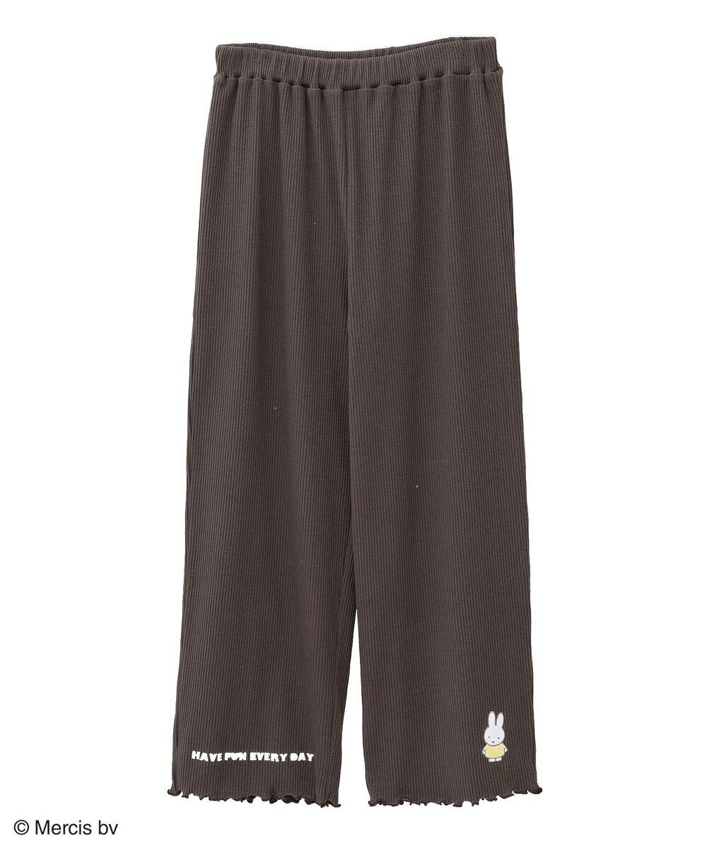 Green Parks ｍｉｆｆｙ／ワンポイントカットリブパンツ 