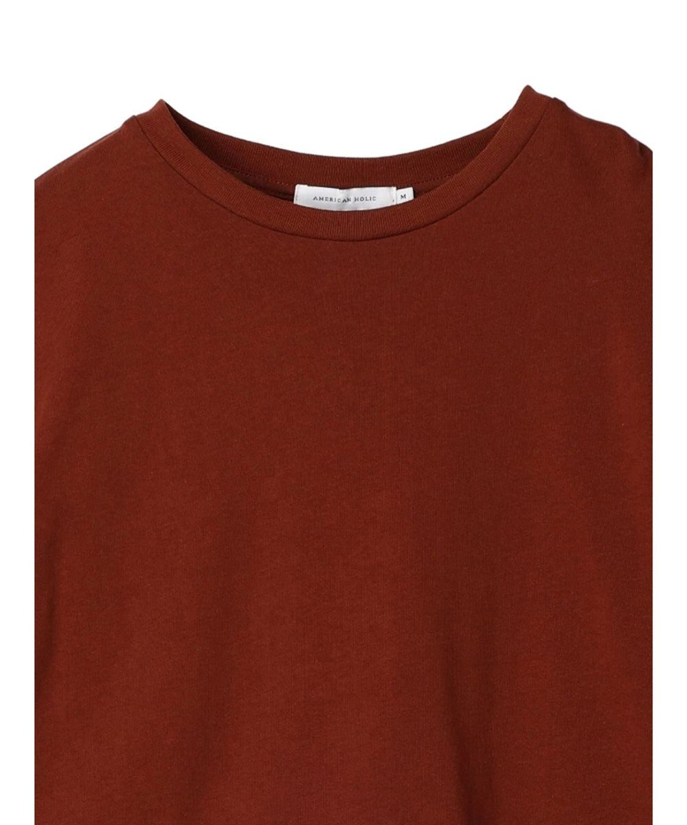 AMERICAN HOLIC 異素材スリーブプルオーバー 