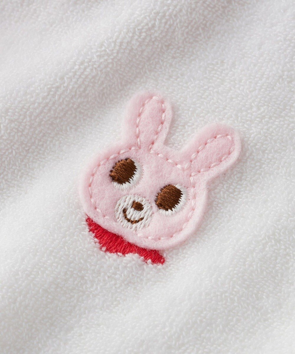 MIKI HOUSE HOT BISCUITS 【70-90cm】 パイル素材おでかけポンチョ 