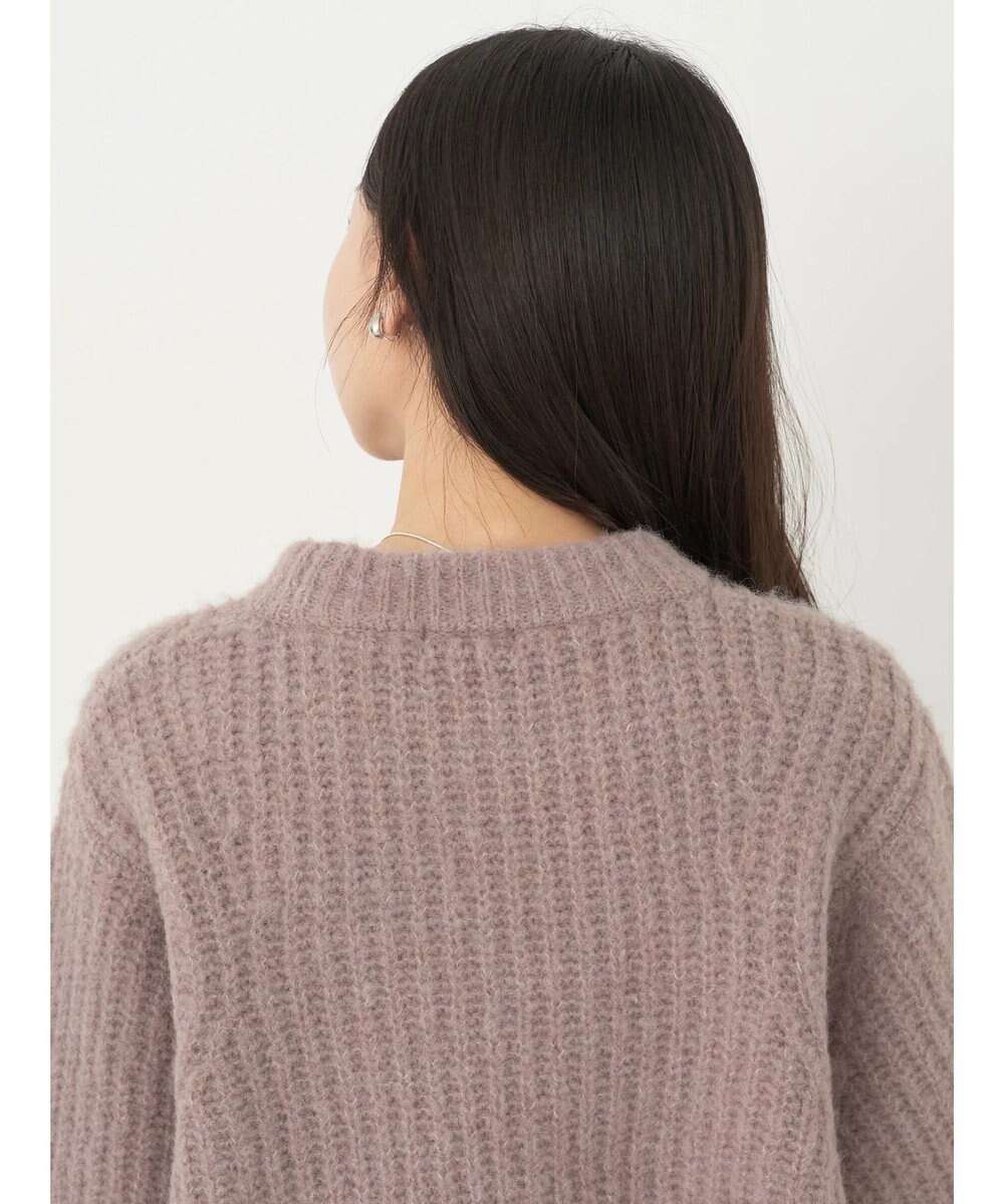 earth music&ecology フワフワＭＩＸヤーンチュニック 