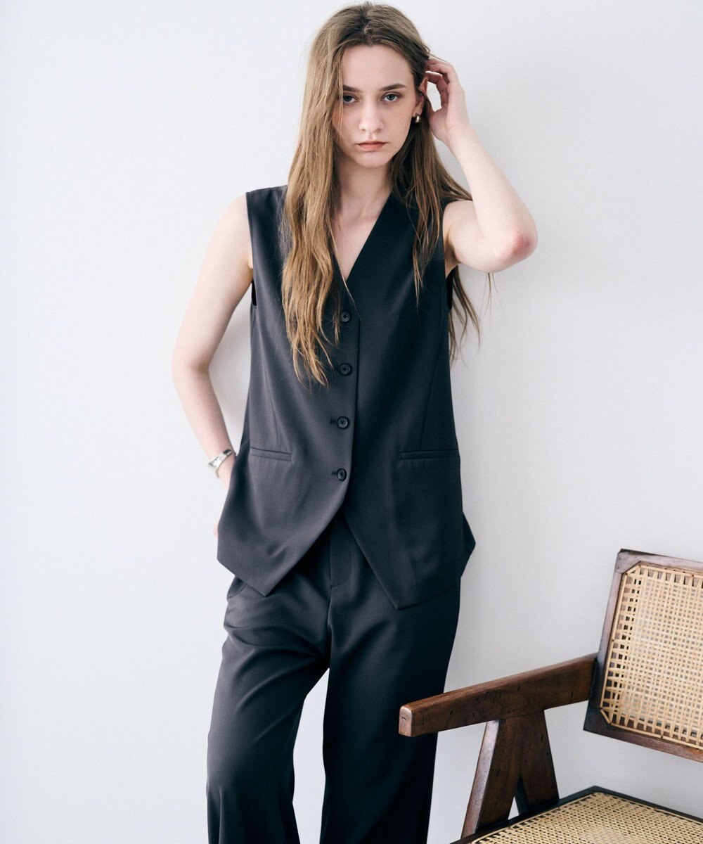 uncrave クールタッチツイル ジレ 