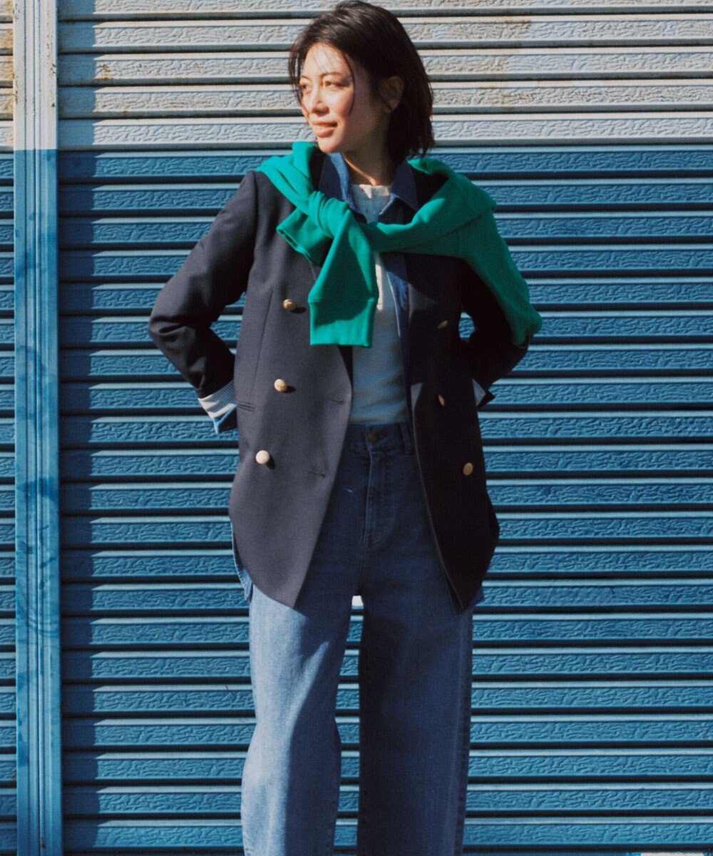 23区 L 【滝沢眞規子さん着用/VERY・Oggi掲載】23区DENIM ストレッチ ワイドパンツ 