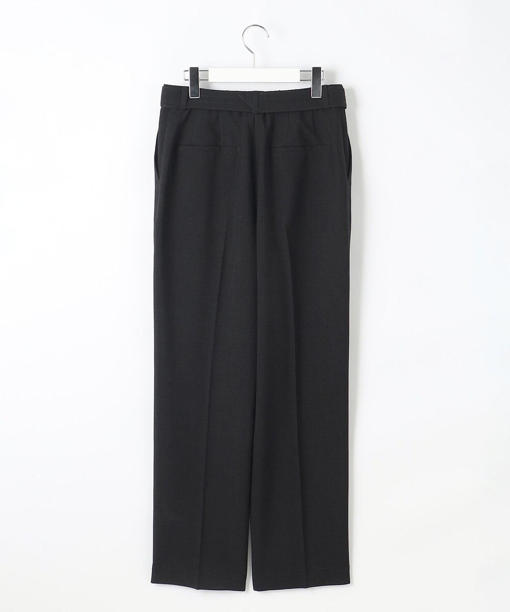 自由区 【カタログ掲載・セットアップ対応・接触冷感・UVカット・洗える】ライトリネンライクテーパード パンツ 