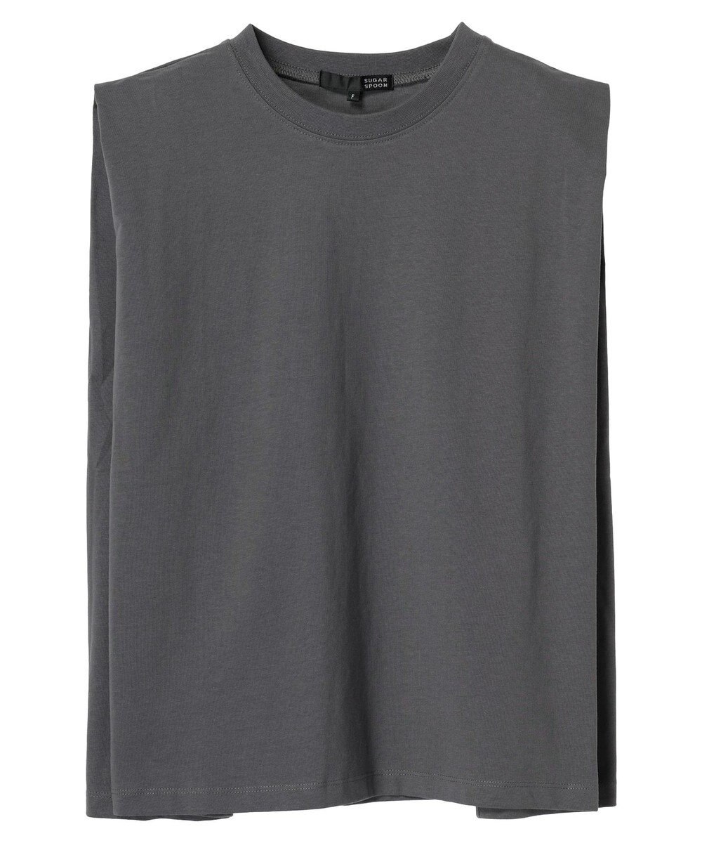 Green Parks ・ＳＵＧＡＲＳＰＯＯＮ【ＣＯＯＬ】タックノースリーブＴＥＥ 