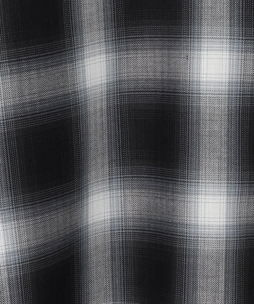 UNFILO MENS 【男女兼用】エアリーシアー オンブレシャツ 