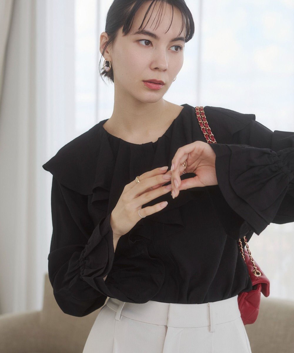 WEGO 【ANGIE VINTAGE】ラッフルブラウス 
