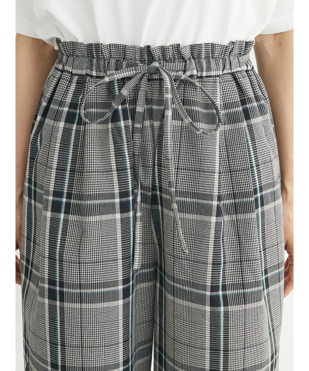 Green Parks 綿麻混バギーパンツ 