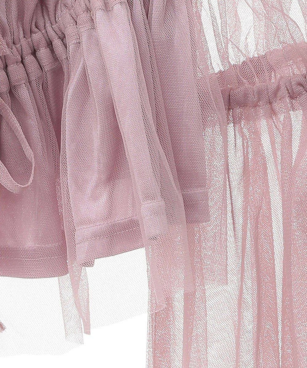 earth music&ecology チュールブラウス 