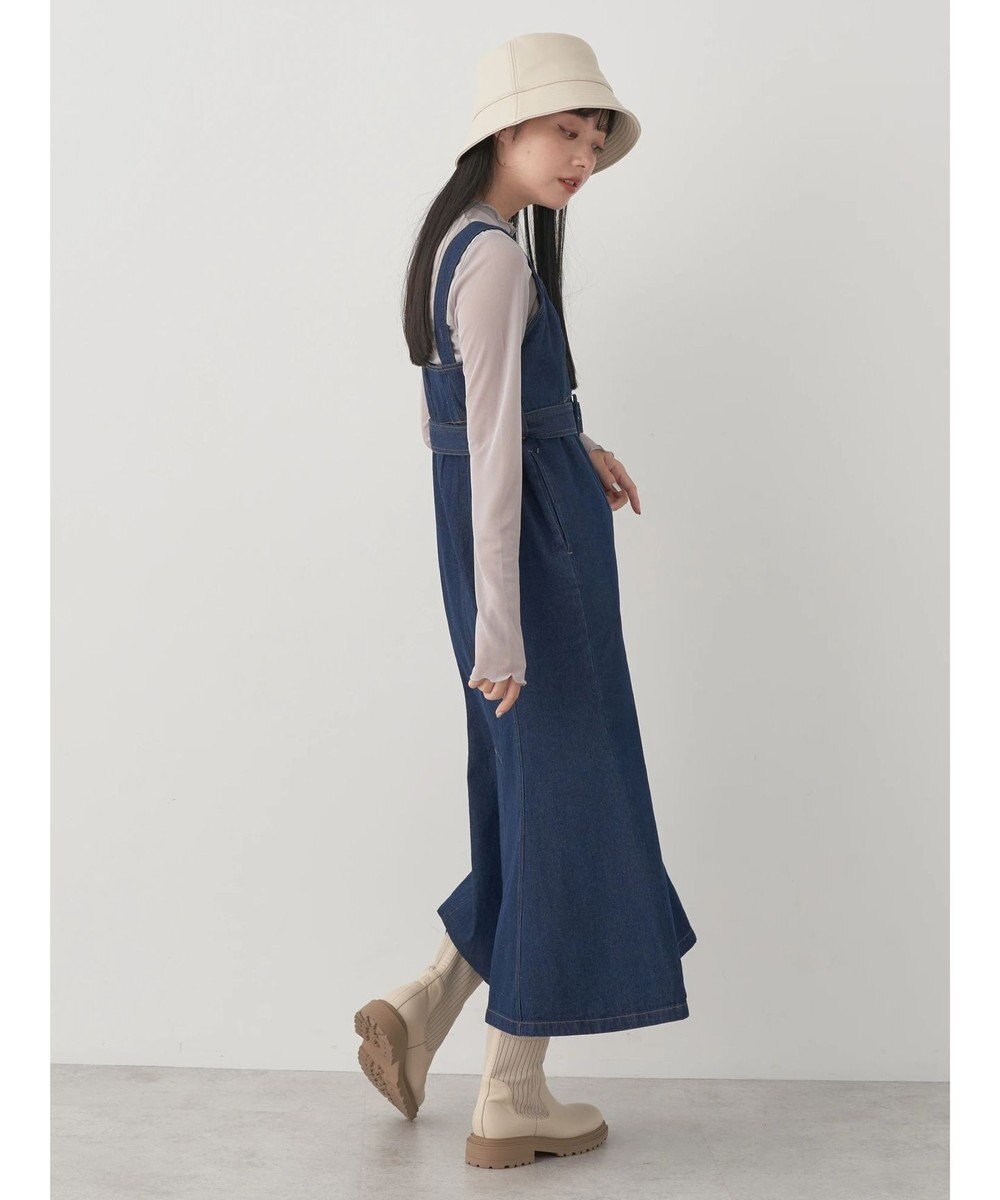 earth music&ecology シアーハイネックメロープルオーバー 