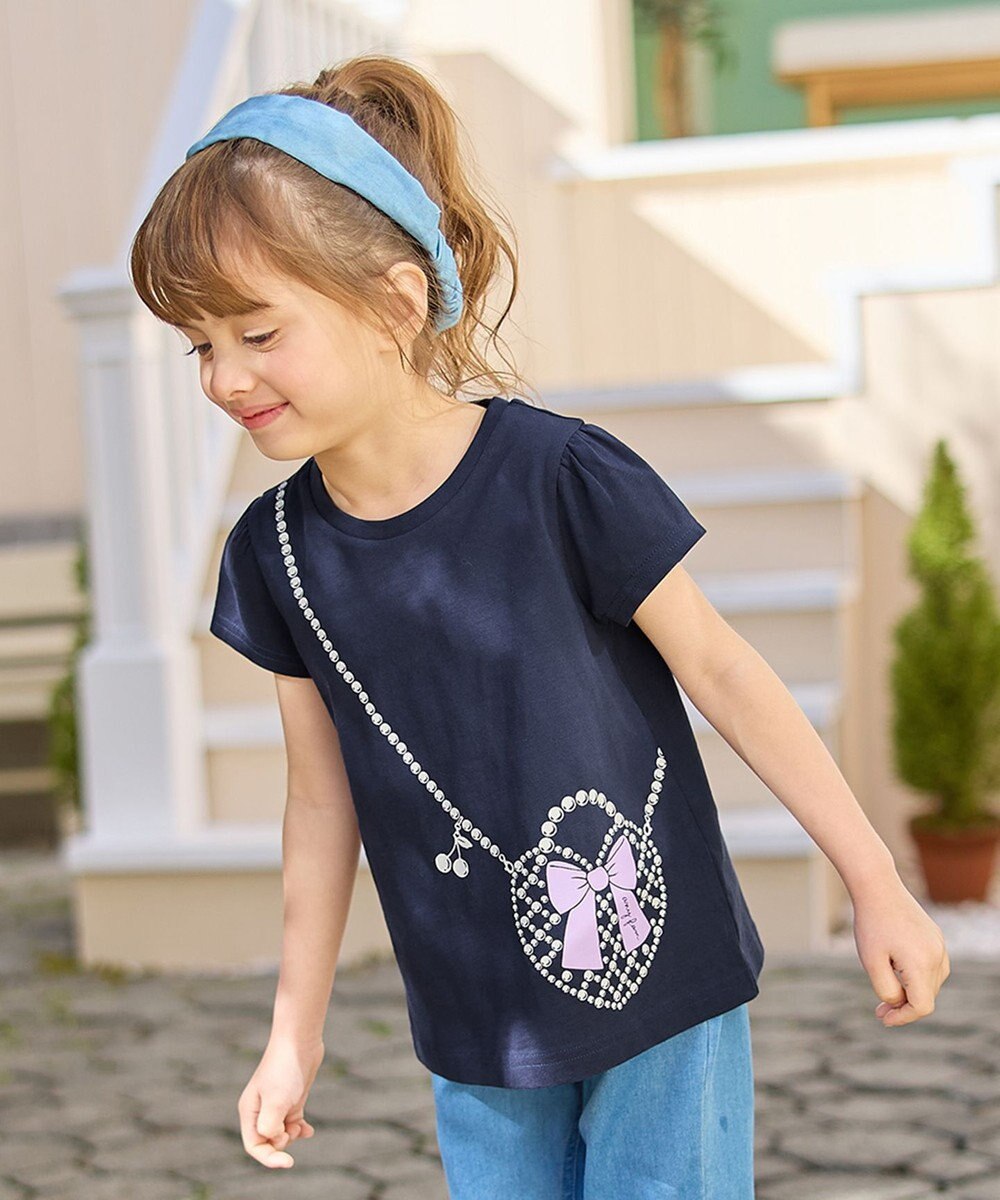 ANY KIDS 【WEB限定】7days プリント 半袖 Tシャツ 