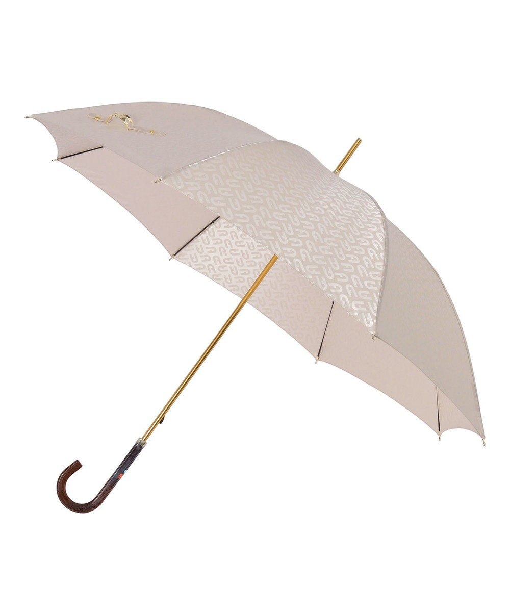 MOONBAT FURLA 長傘 モノグラムジャガード UV 日本製 