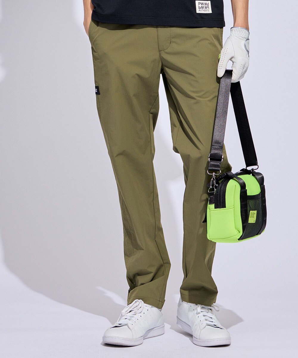 PW CIRCULUS 【MEN】サイドパンチング テーパードパンツ ゴルフ 