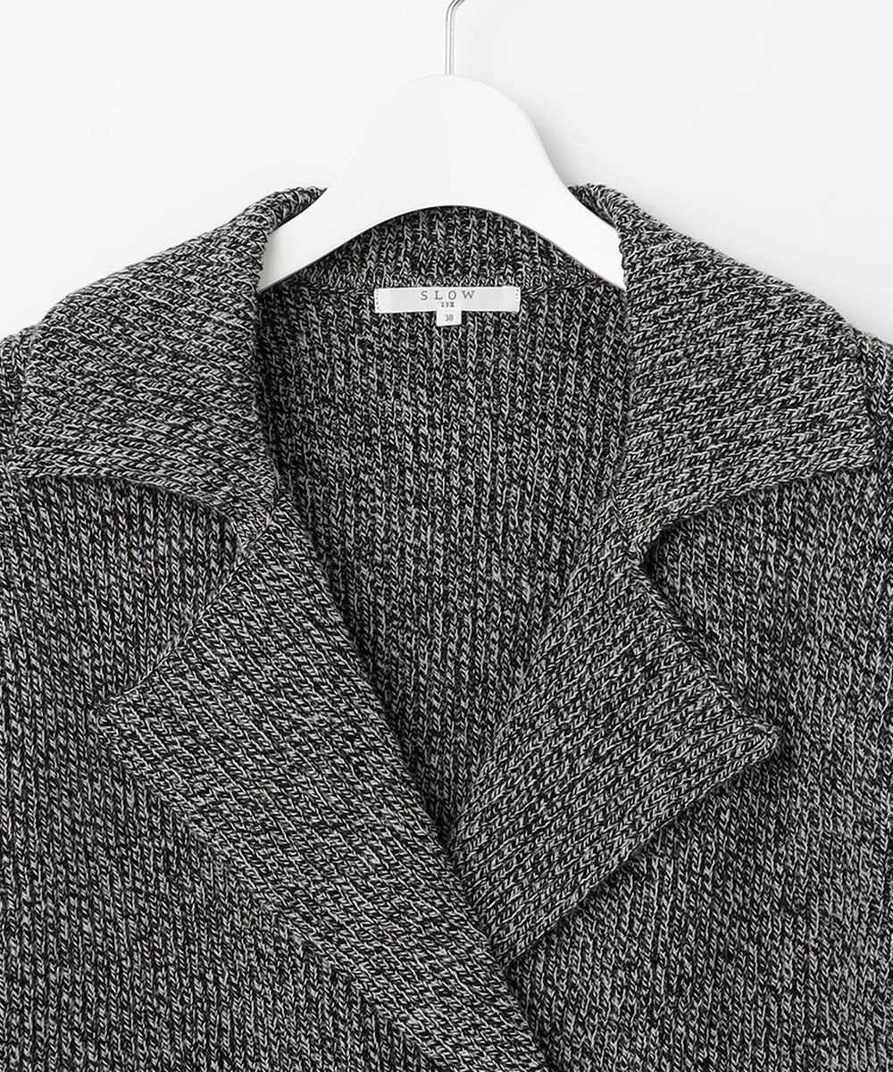 23区 【SLOW/一部店舗限定】ニットトータル ジャケット 