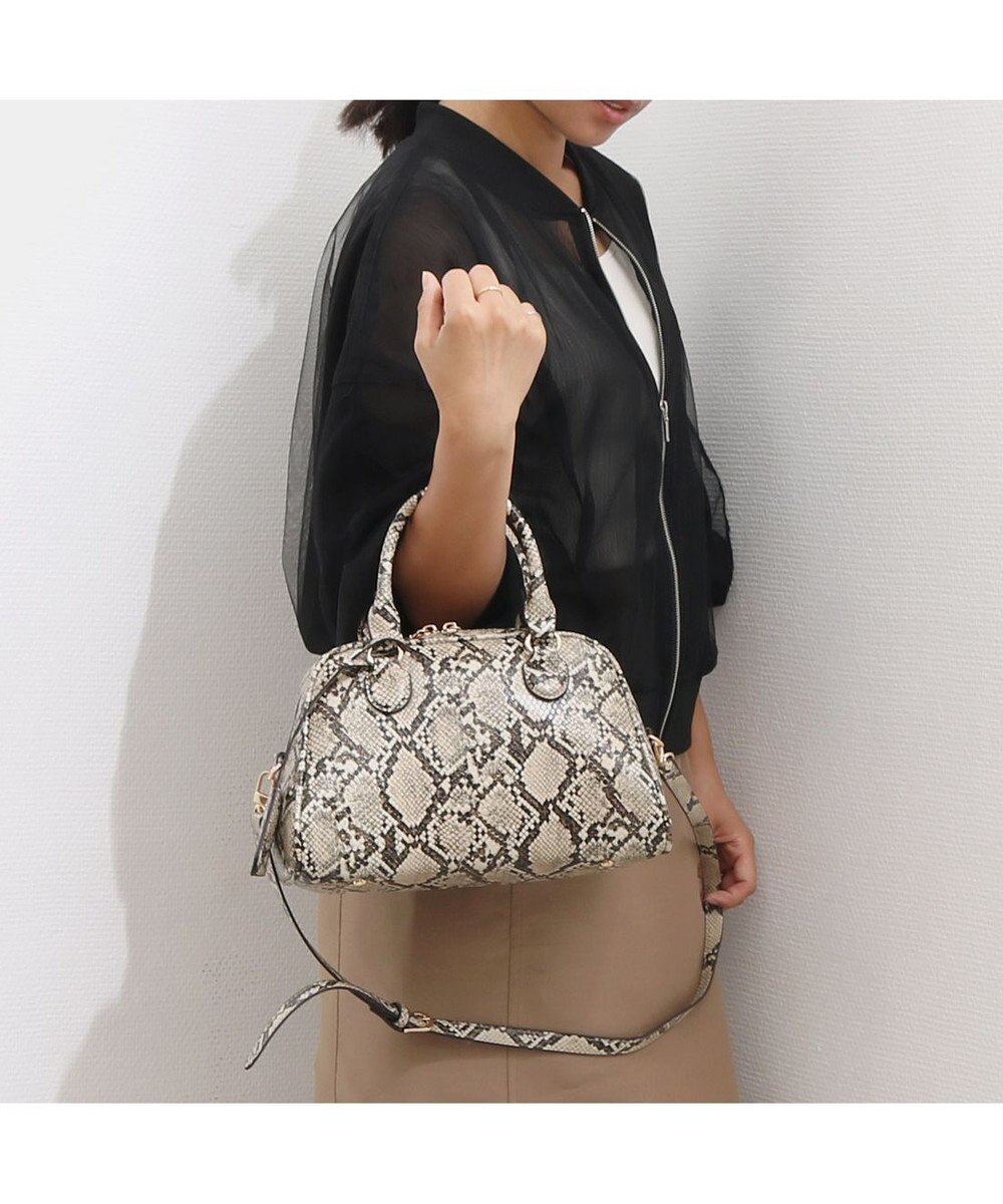 UNBILLION カシュカシュ cachecache / アソート合皮ボストンバッグ 