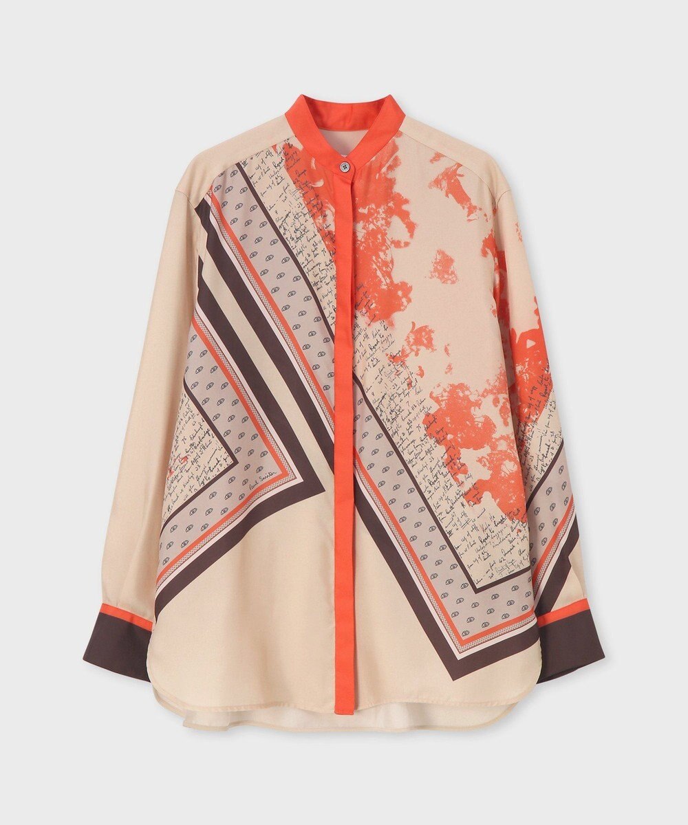 Paul Smith Travel Scarf スタンドカラー シャツ 