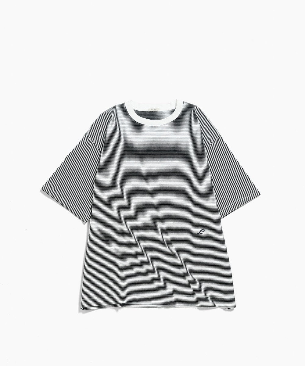 LENO THIN BORDER T-SHIRT / 細ボーダーTシャツ 《UNISEX》 