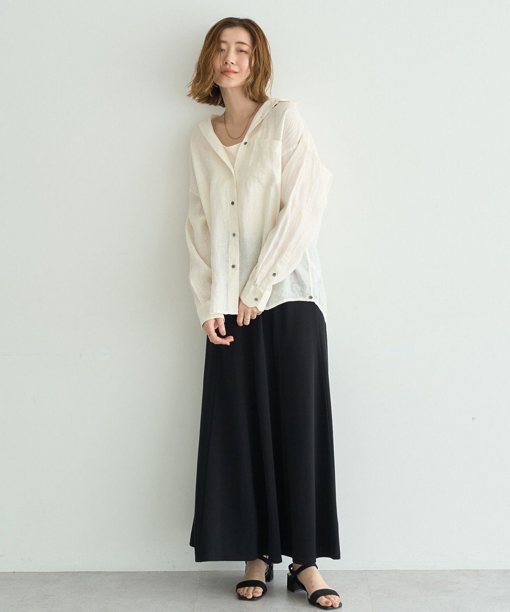 YECCA VECCA 3wayフレンチリネンシャツ 