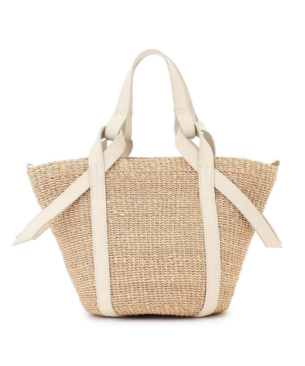 23区 【先行予約】VIOLAd'ORO アバカ レザーポケット 2WAY トートバッグ 