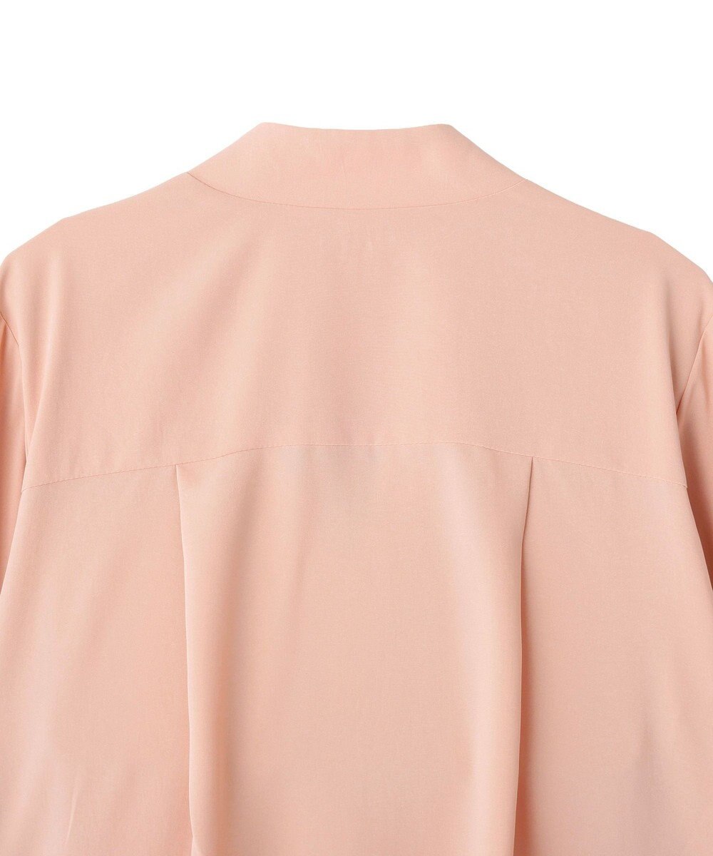 YECCA VECCA スカーフリング付きボウタイブラウス 