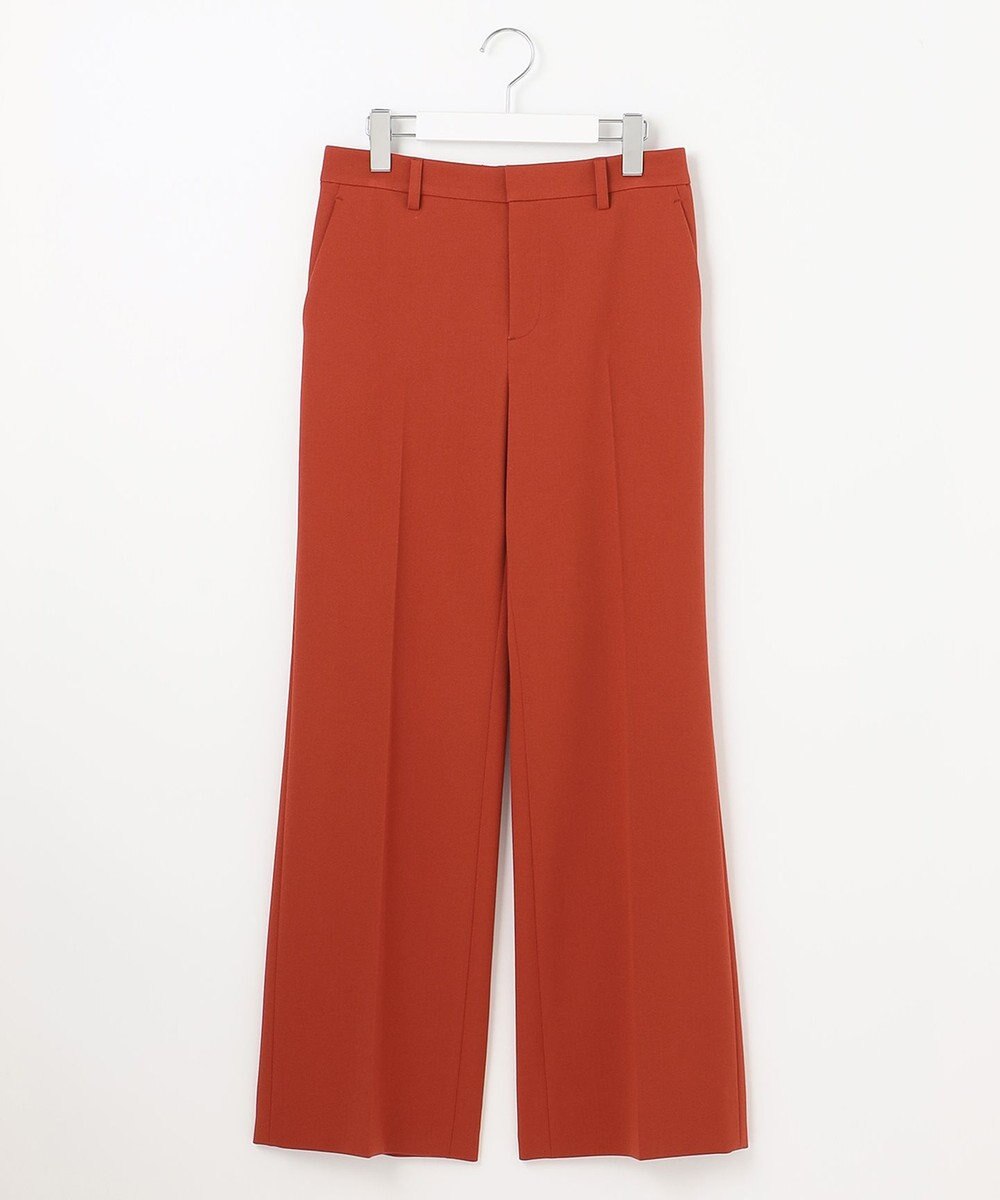 自由区 L 【WEB限定カラーあり/洗える/撥水加工】TRギャバ ストレートパンツ 