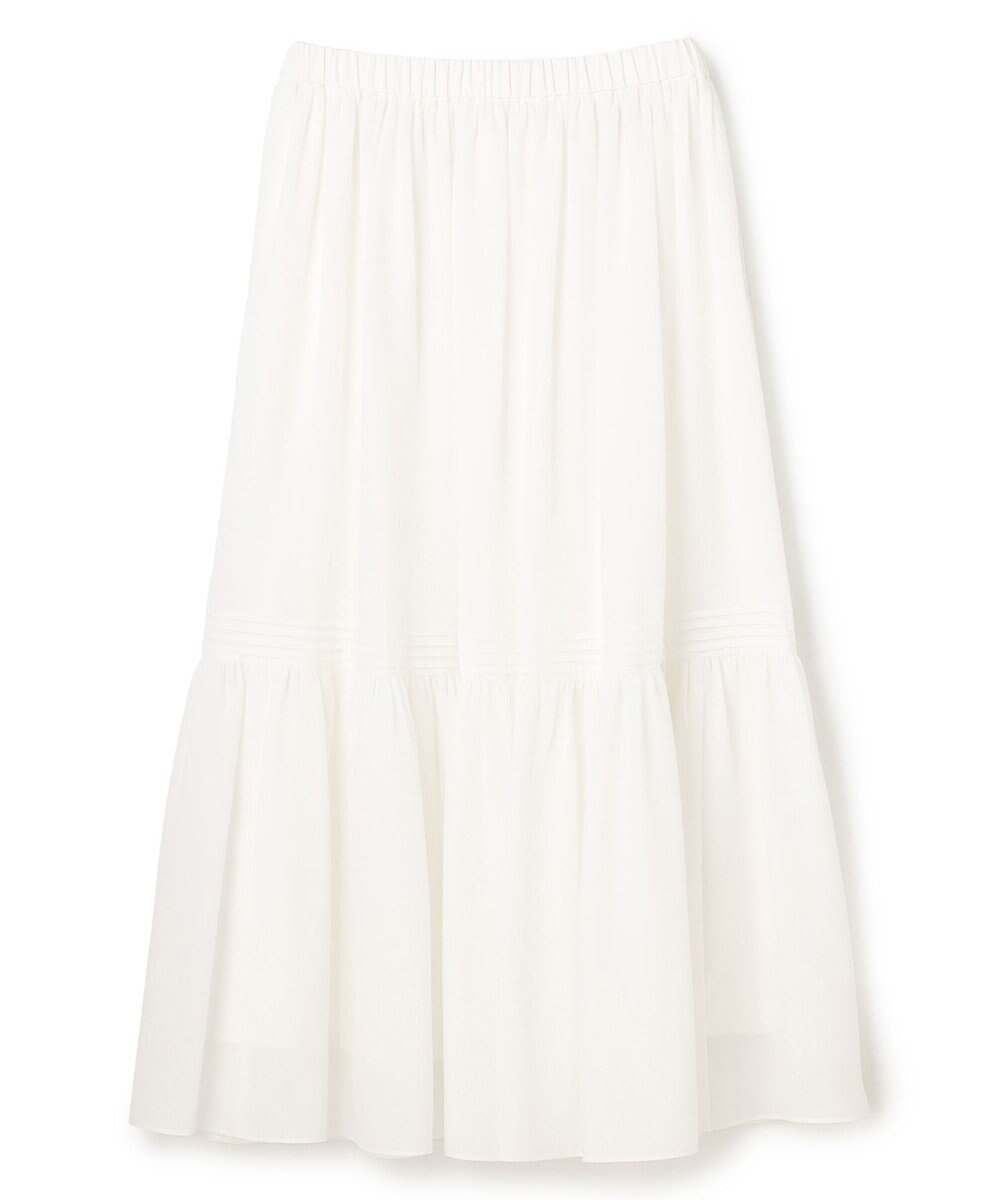 UNFILO エアリー ギャザースカート 