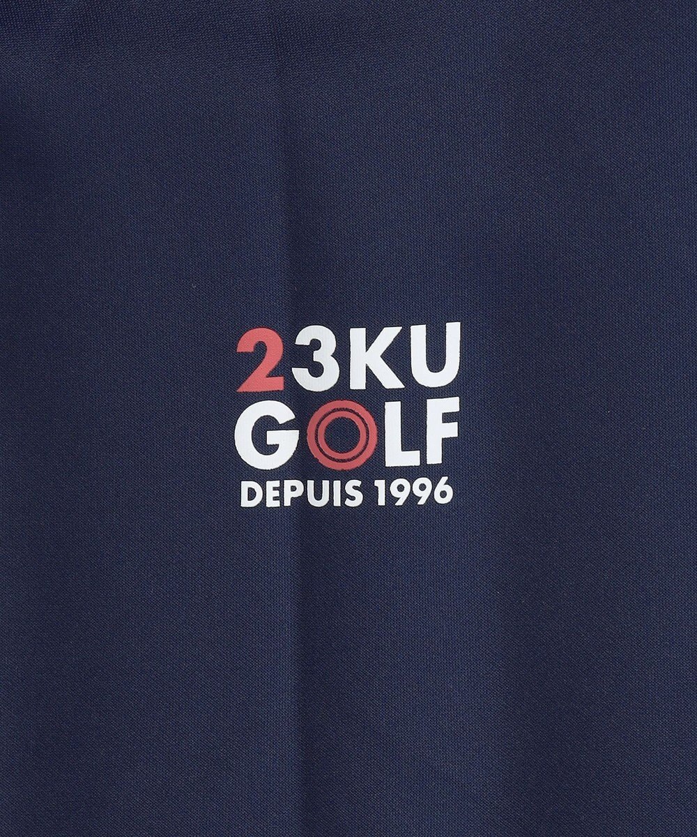 23区GOLF 【WOMEN】ライトダンボール モックネックシャツ 