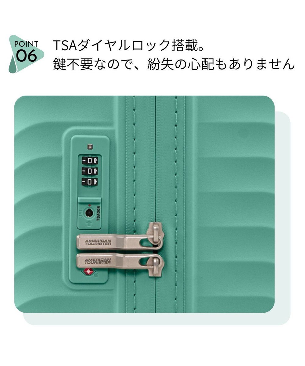 Samsonite アメリカンツーリスター スーツケース 35L ダイアジップ スピナー55 DIAZIP 