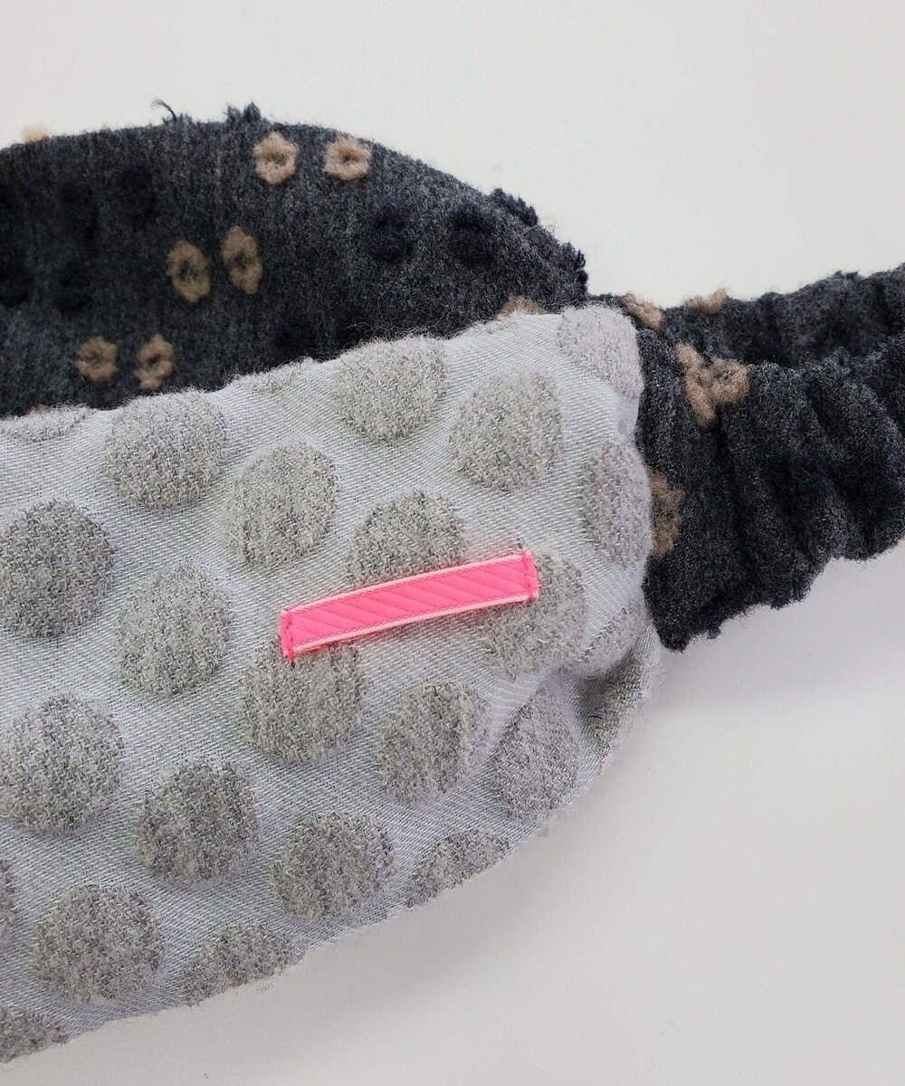 POLS ジャガード織 ヘアバンド 