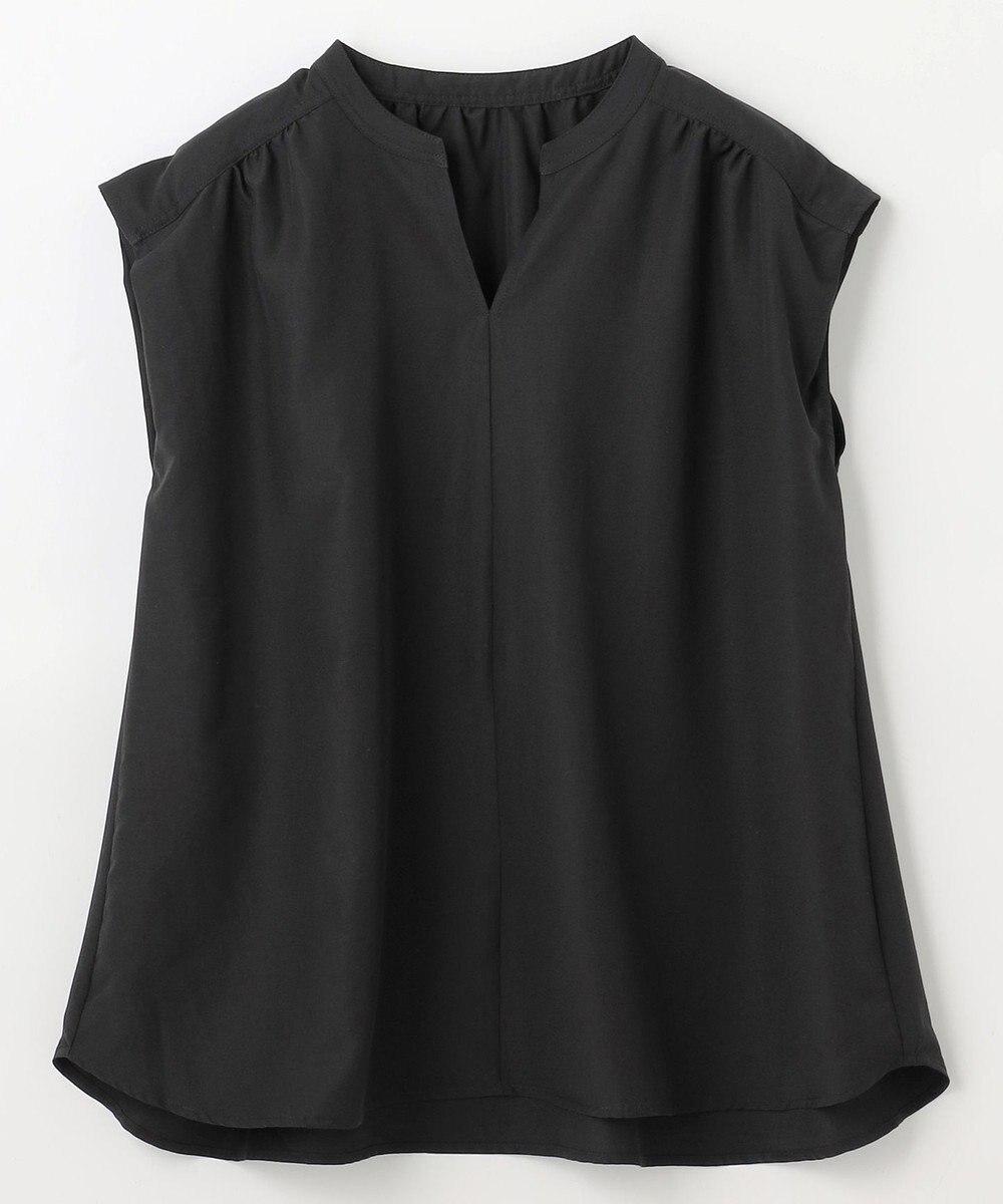ANY ギャザーショートスリーブブラウス 