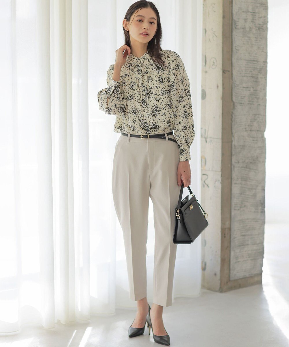 組曲 シュットクロステーパード パンツ 