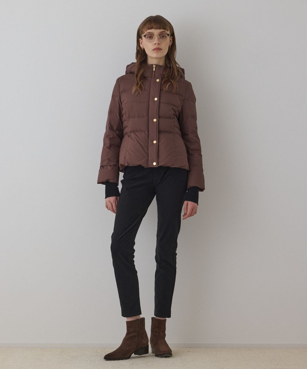 GRACE CONTINENTAL エコファーショートダウンジャケット 